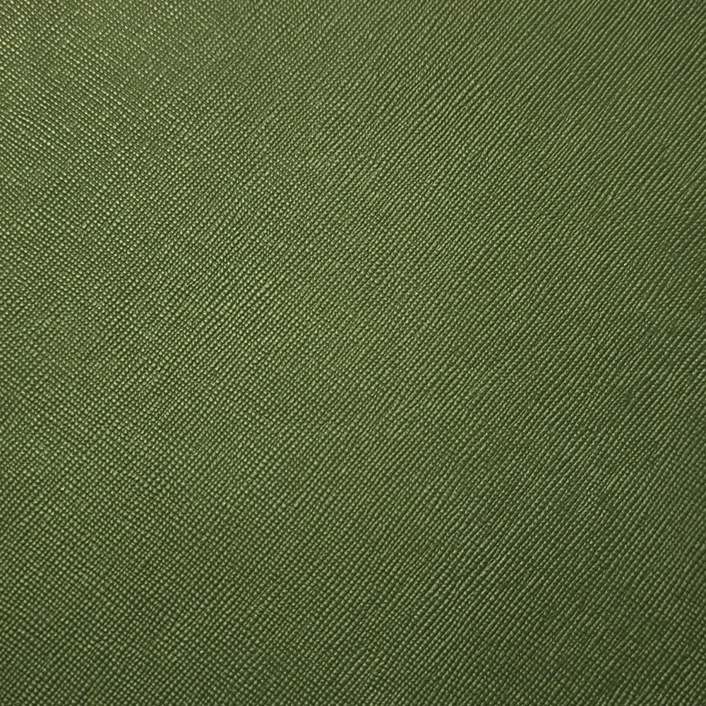Green Zippered Pencil Case Pouch - Unbranded